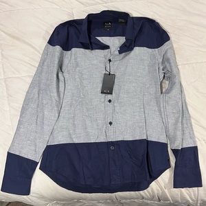 NWT Armani Button Up